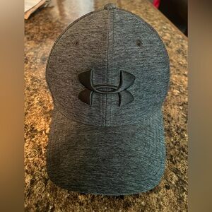 Under Armour Charcoal Black Logo Cap